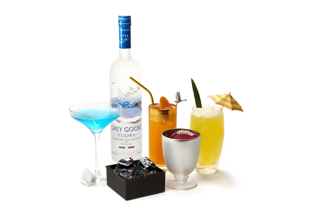 EXCEPTIONAL CHARACTER COCKTAILS DESIGNED FOR THE GREY GOOSE® WINTER BALL TO BENEFIT THE ELTON JOHN AIDS FOUNDATION