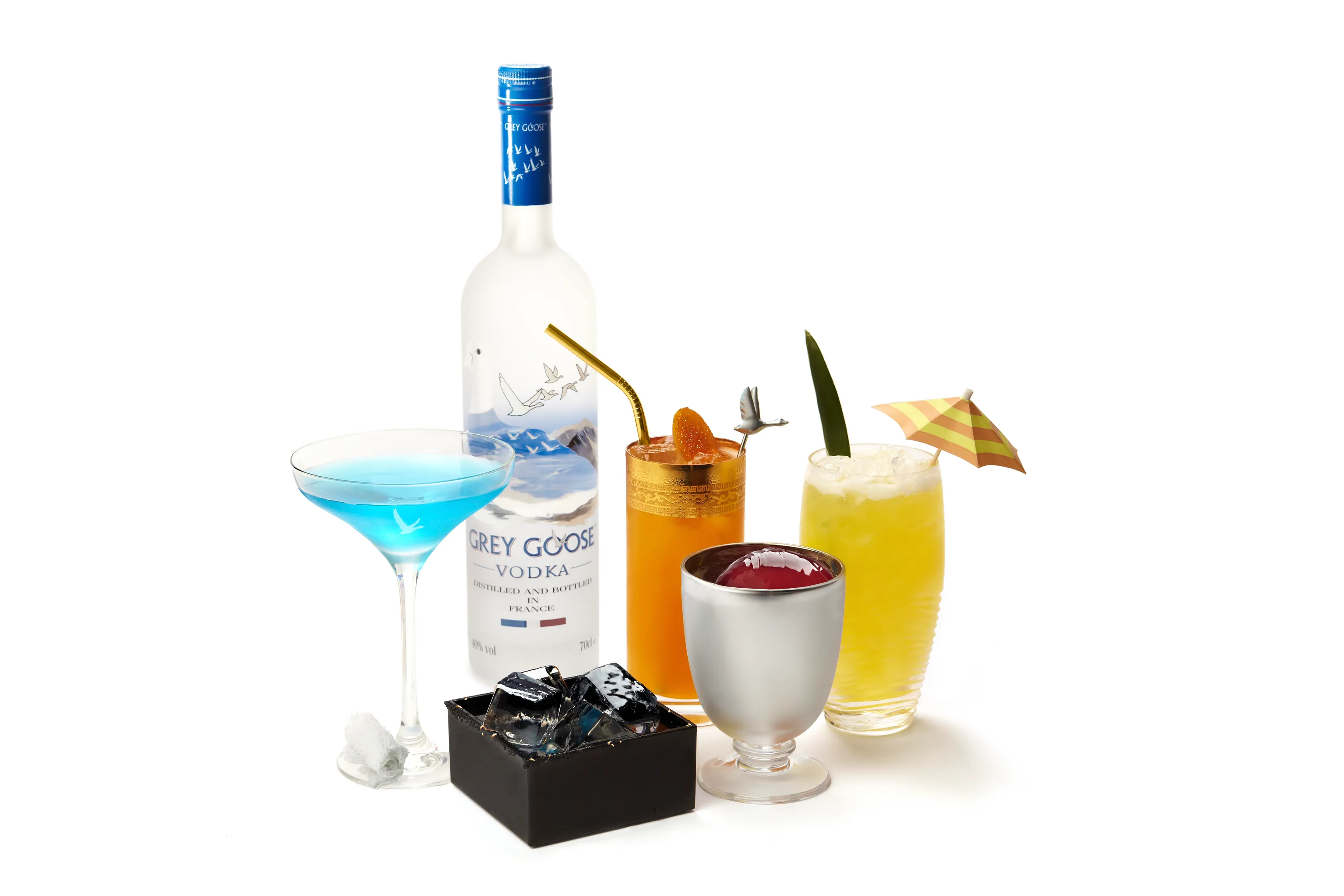 Exceptional Character Cocktails Designed for the GREY GOOSE® Winter Ball to Benefit the Elton John AIDS Foundation