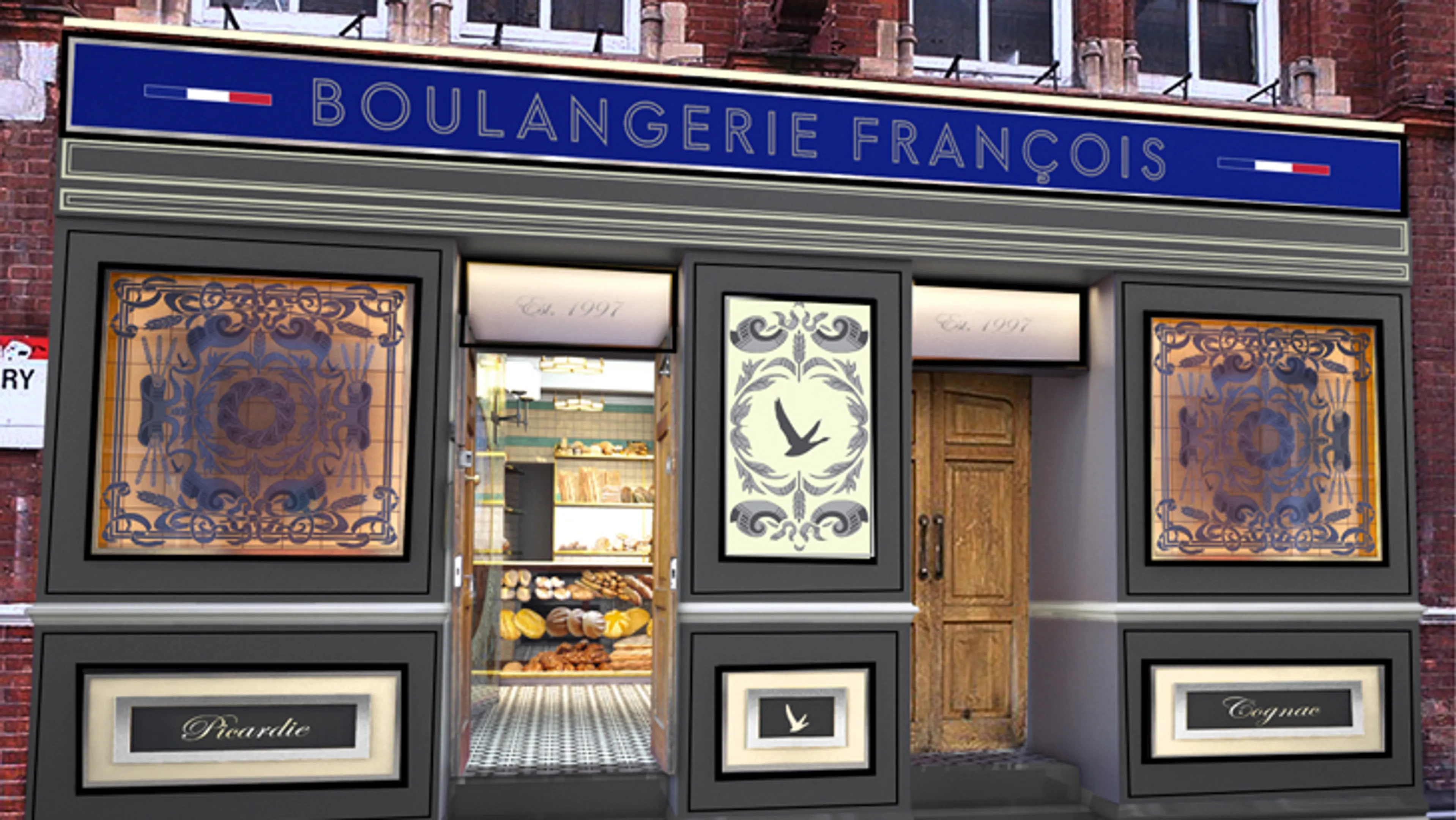 GREY GOOSE® Opens Boulangerie François in Soho Serving Bread in Benefit of the Elton John AIDS Foundation During Run up to World AIDS Day