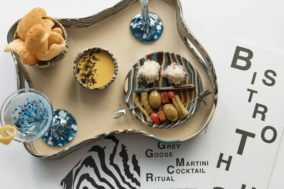 GREY GOOSE® and Henry Holland Reimagine the Martini Cocktail With a New Design Collaboration at Bistrotheque